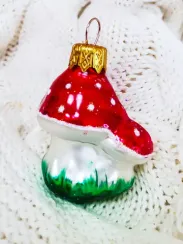 ФУ-195 Елочное украшение Грибочки 6 см., Коломеев