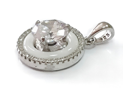 "Серебряная подвеска Эстерелла" с керамикой