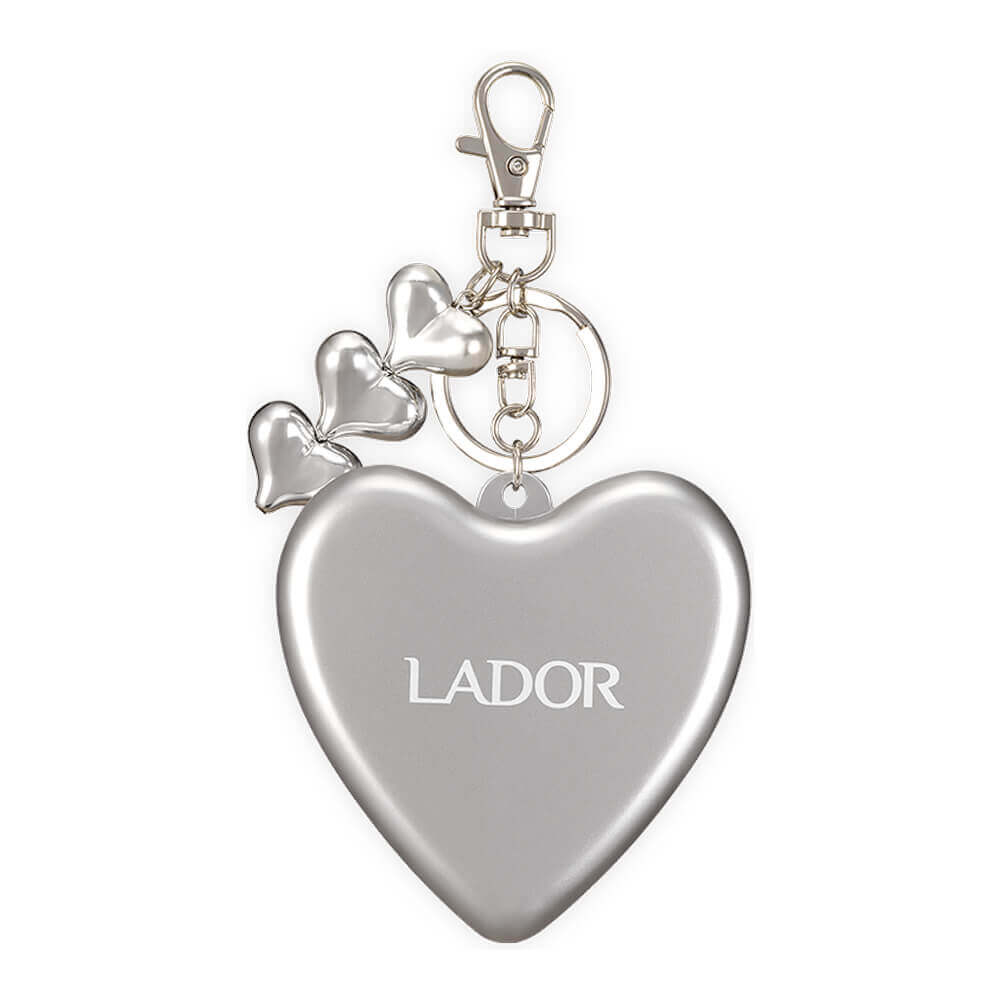 Складная расчёска-брелок Lador Heart Brush