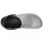 Сабо Crocs Work Bistro Graphic Clog Metallic Silver