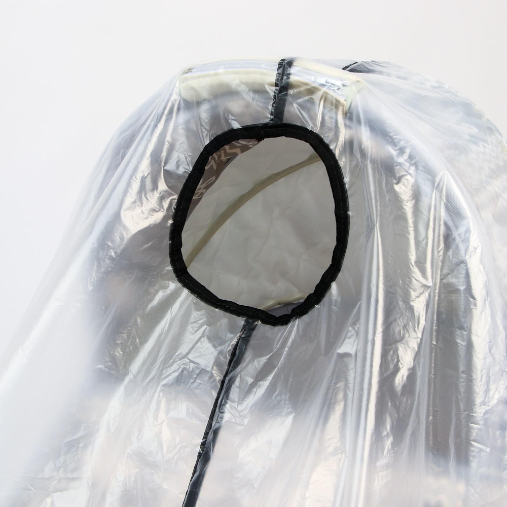 5178901 Дождевик на коляску люлька, прозрачный