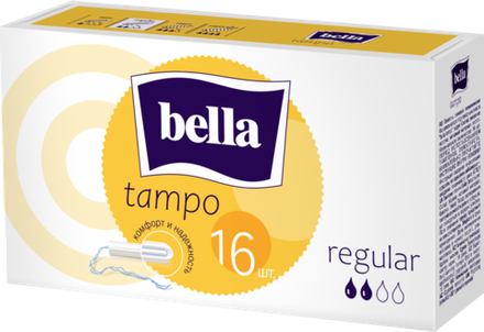 Bella Тампоны женские гигиен. без апплик. comfort Regular по 16шт