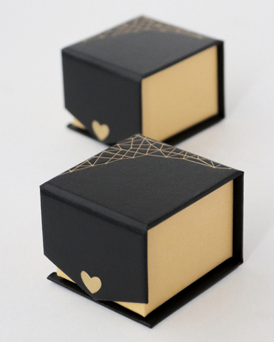 Футляр картонный, серия "РОМЕО", 50х55х40 мм