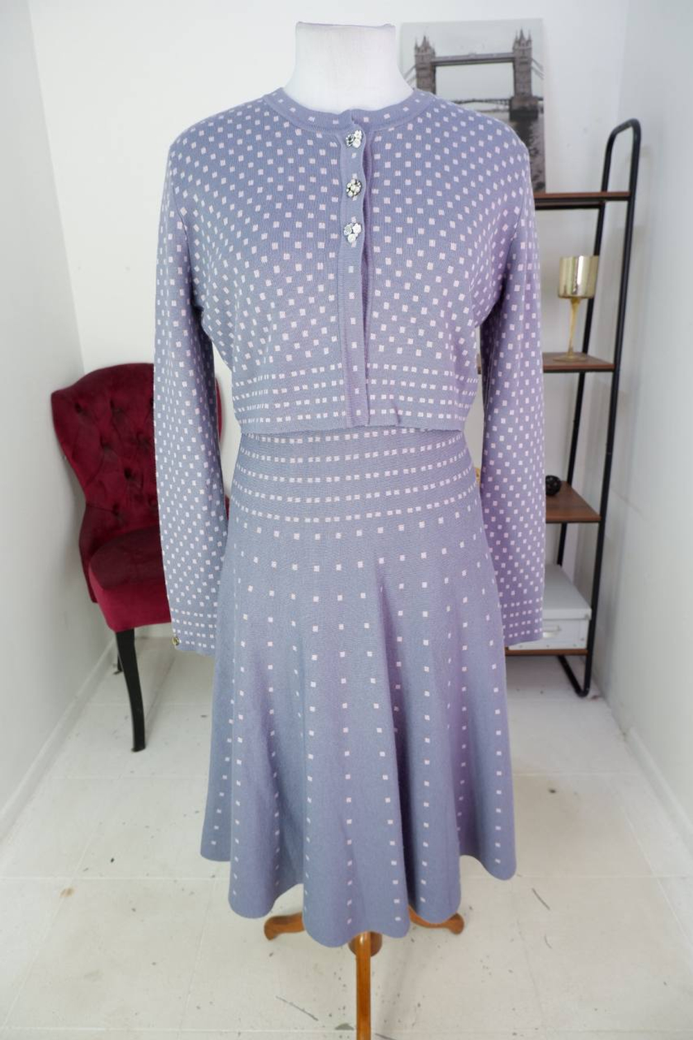 Платье Eleni Viare для уютной весны, маркировка 42, визуально на 46/48 размер, новое