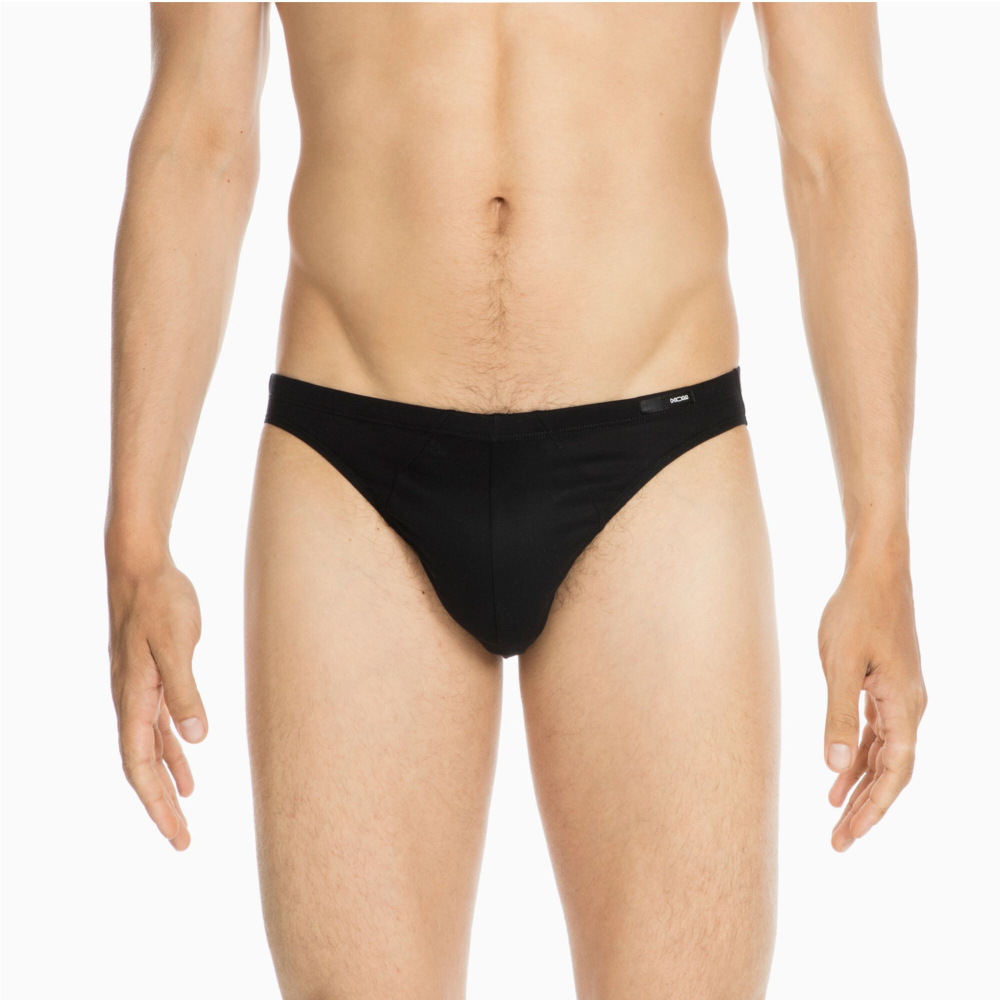 Мужские трусы слипы черные HOM CLASSIC Comfort Micro Briefs 400205_400004