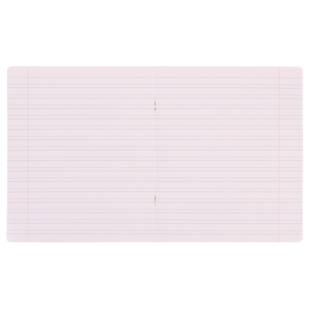 Тетрадь школьная А5 12л узкая линия, зеленая "Классика" (Полиграфика) микс цветов (комплект 3 шт)