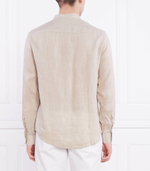 Льняная рубашка Armani Exchange - бежевый(8NZC66 ZNCFZ)