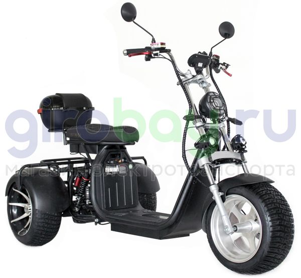 Электроскутер IKINGI X12 PRO TRIKE 3000W - Чёрный фото №2