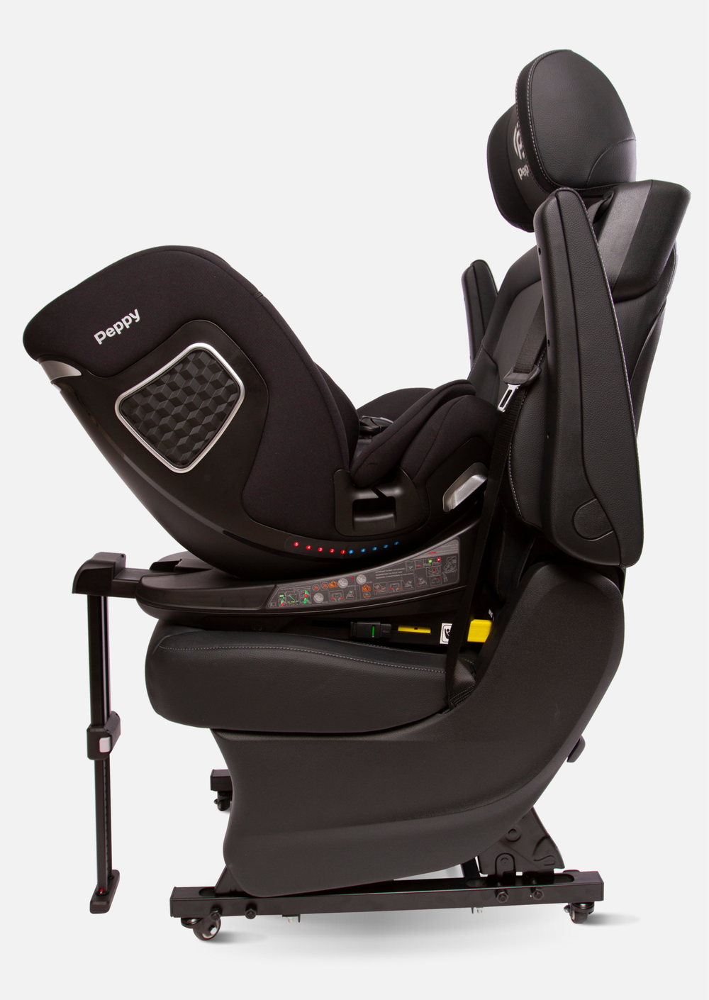 Peppy Автокресло Genius 0-36 I-Size 40-150 см (Black)