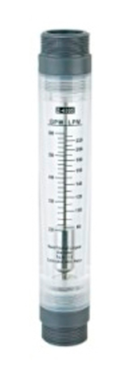 Ротаметр IN-LINE модели Z-4002 0,5-5 GPM (0,115-1,15м/час) "