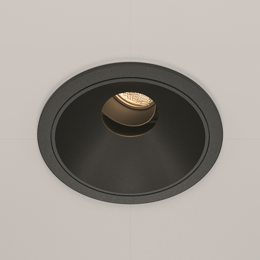 Встраиваемый светодиодный светильник Maytoni Wise DL057-10W3K-B