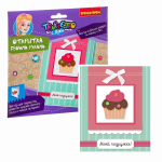 Набор д/творчества. Открытка своими руками. Пироженое (Bondibon)