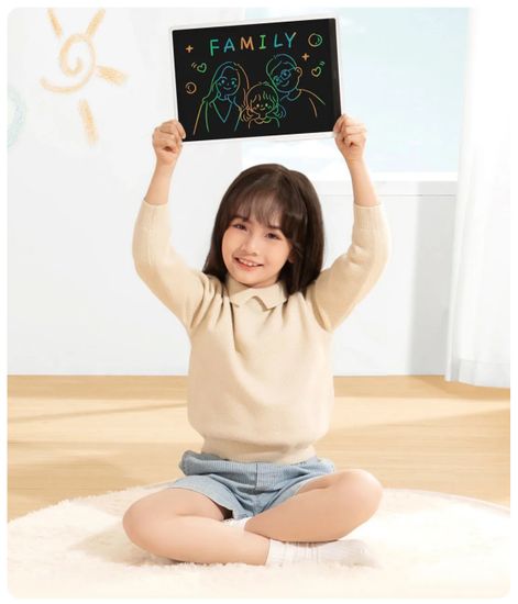 Цветной планшет для рисования 10" Mijia LCD Writing Tablet (MJXHB01WC)