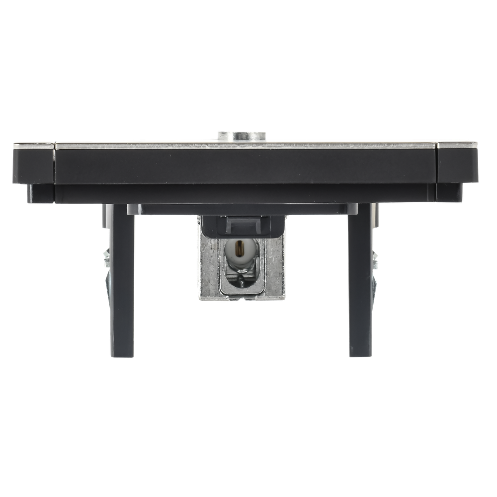 FORTE&PIANO Розетка TV оконечная FP628M металл шампань IEK