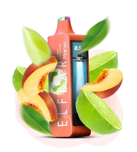 Elf Bar Planet 25000 - Double Peach Lime (5% nic)