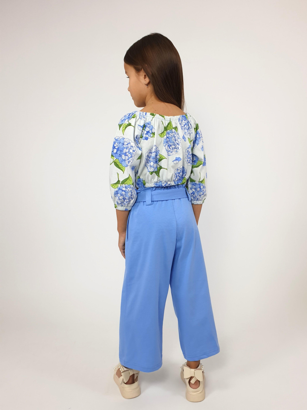 02-95-5 Комплект для девочки (футболка и брюки)