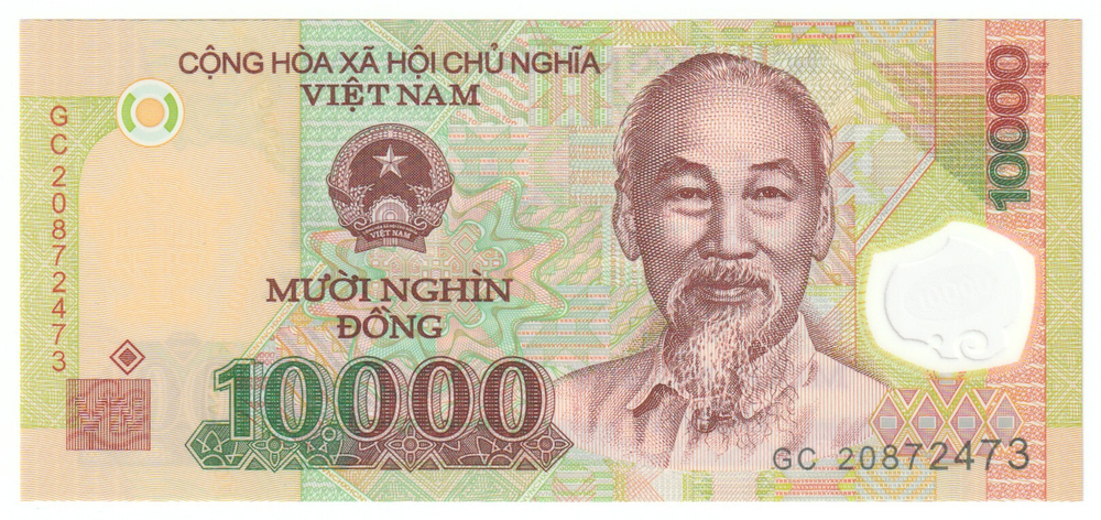 Vietnam, 10 000 Đồng, 2006-2024 (UNC)