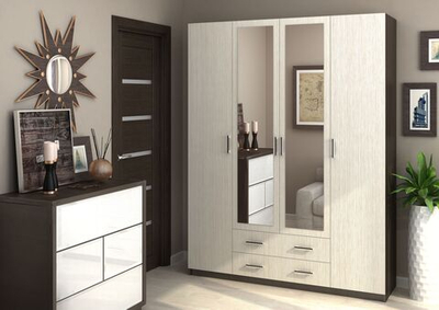 Квадро шкаф 4-х ств