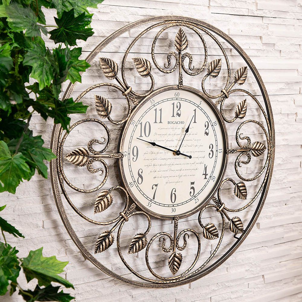 Часы настенные London Time малые Амбер