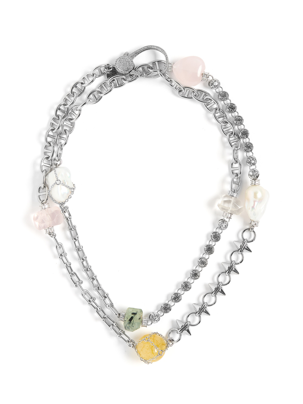 Колье "Magic chains" Silver