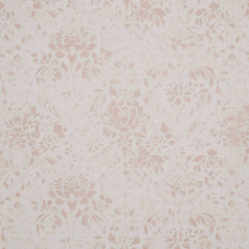 Молочная органза с перламутрово-розовой шелкографией