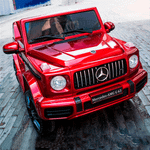 Детский электромобиль "Mercedes-Benz  G63" 12V,красный