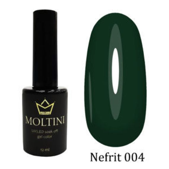 Гель-лак Moltini Nefrit 004, 12 ml