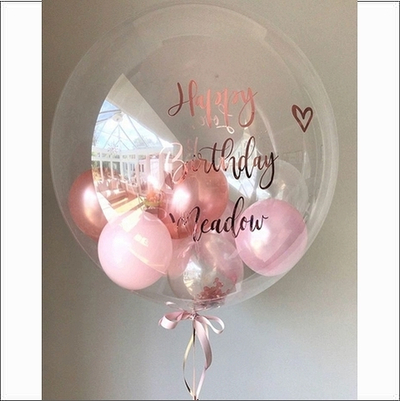 Шар бабблс с шарами внутри 002