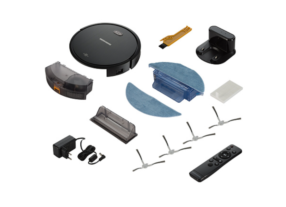 Пылесос-робот REDMOND RV-R650S, Черный