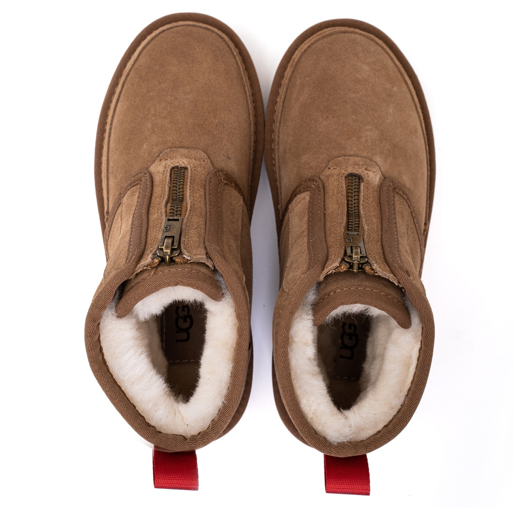 UGG Neumel Platform Zip Chestnut