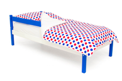 Детская кровать тахта Бельмарко Svogen синий-белый