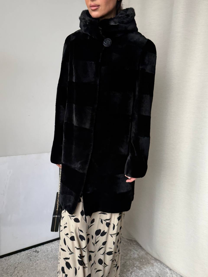 Шуба норковая, M