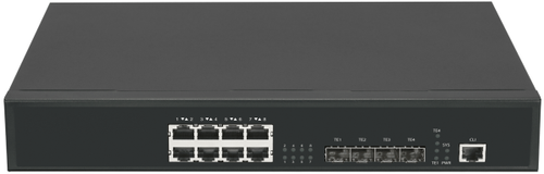 Коммутатор управляемый NikoMax GL-SW-G302-12TC