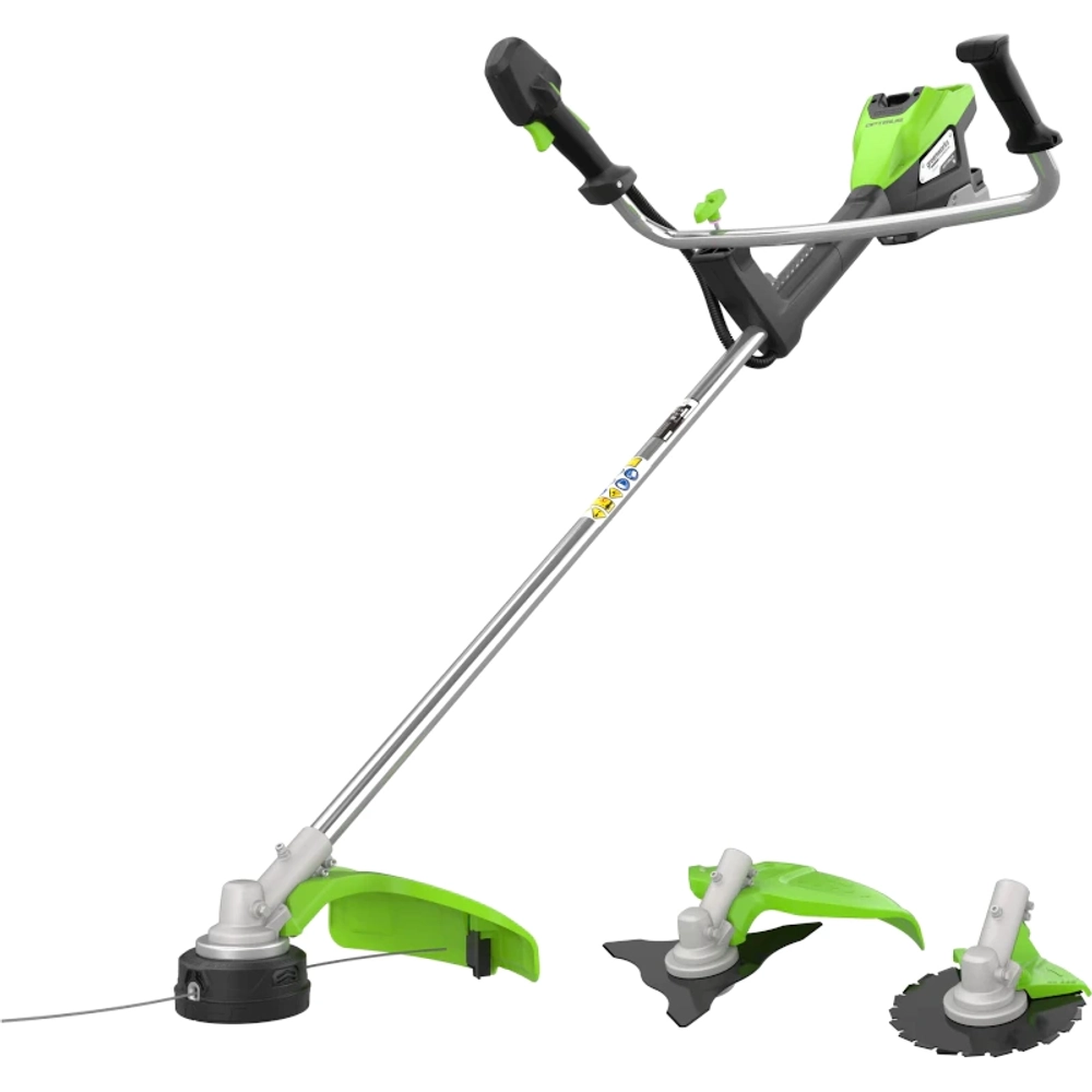 Аккумуляторный триммер Greenworks TB201H 82В (1 x 5 Ач, ЗУ) захват 460 мм, 6.7 кг, 2112407UB