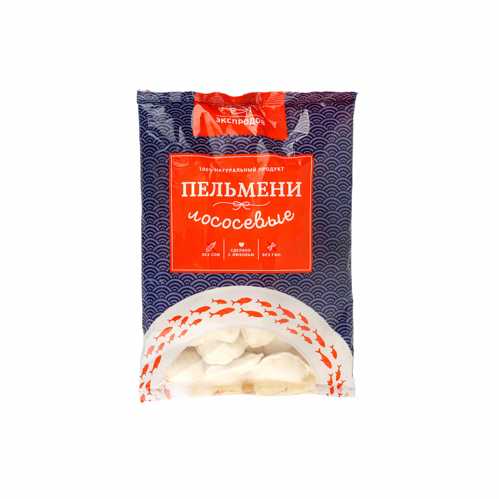 Пельмени рыбные лососевые (из горбуши)