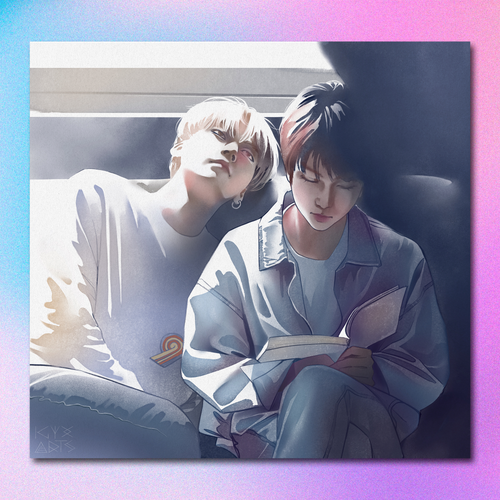 Арт принт / igyx_art / STRAY KIDS / Минсоны #13