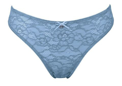 Трусики-бразилиана Lola (Размер: L) (Цвет: нежно-голубой)