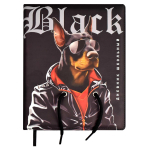 Дневник школьный 48л кожзам, ляссе "Доберман" (Феникс+)