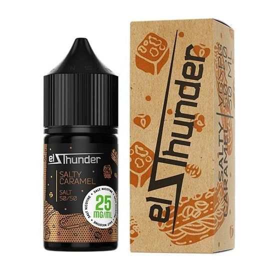 Жидкость El Thunder (30 мл, 20 мг SALT) Salty Caramel