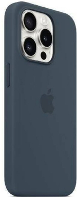 Накладка IPhone 15 Pro with MagSafe storm blue