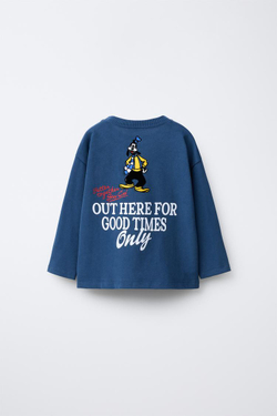 ZARA ФУТБОЛКА СРЕДНЕЙ ПЛОТНОСТИ MICKEY MOUSE AND FRIENDS © DISNEY, СИНИЙ