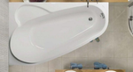 Акриловая ванна VAGNERPLAST SELENA 160x105 Left