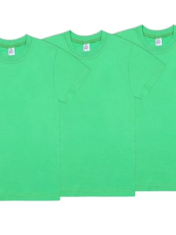 Футболка однотонная. Детская .Взрослая.Набор 3 шт