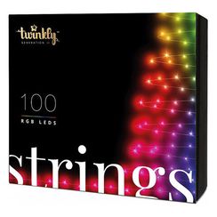 Smart LED гирлянда Twinkly Strings RGB 100 светодиодов (TWS100STP-BEU)
