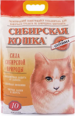 Сибирская кошка Оптима 10л. Комкующийся