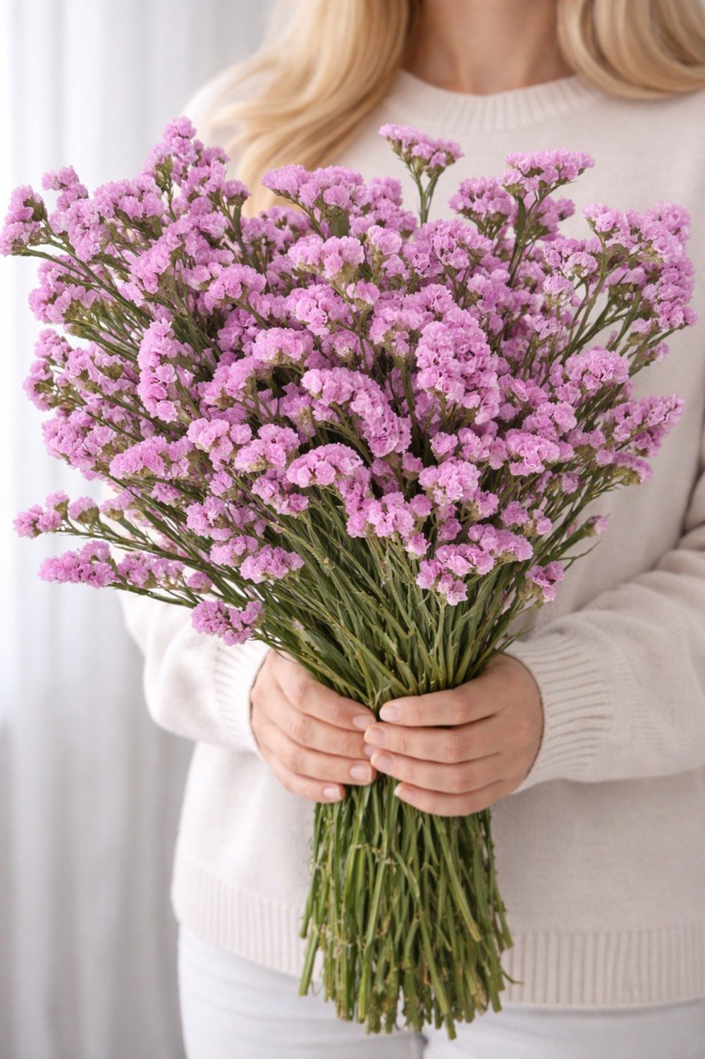 Букет из "Статицы Розовой"