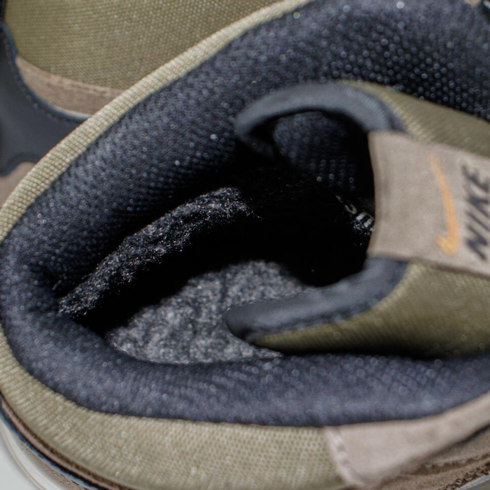 кроссовки Nike Air Force 1 Mid Olive / Brown Winter