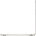 Apple MacBook Air 15 (M3, 8C CPU/10C GPU, 2024), 16 ГБ, 512 ГБ SSD, Starlight (сияющая звезда) MXD33/MT2F3