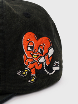 Бейсболка Market Call Your Lover 5 Panel Washed Black