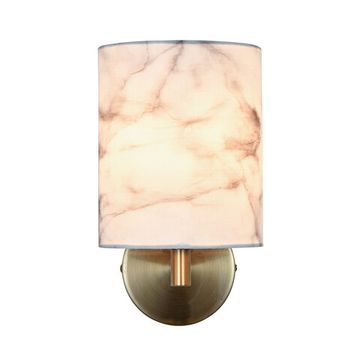 Бра 1*E14 V000579 13036/1W Brass бронза Venato Indigo